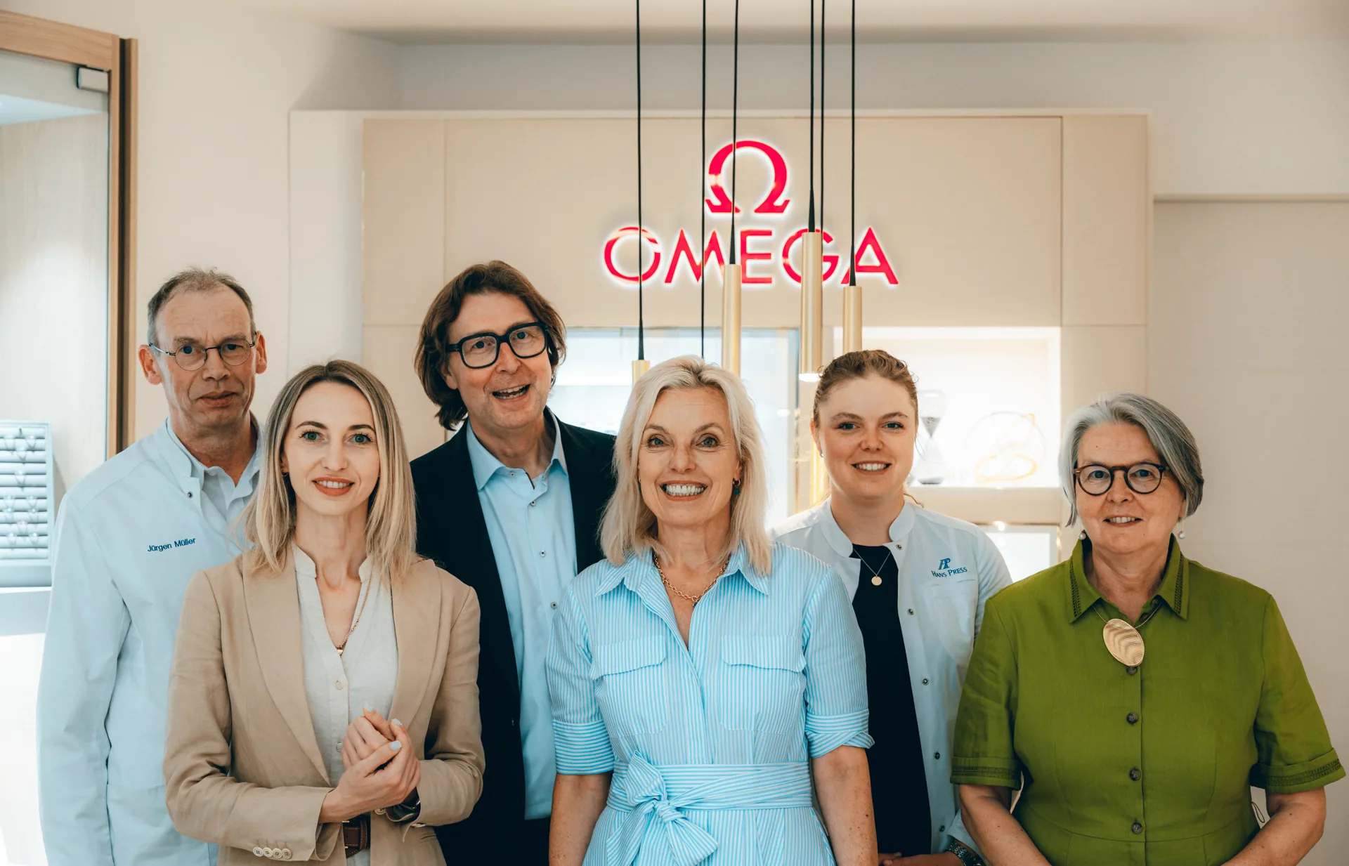 Das Team von Juweliere Hans Press